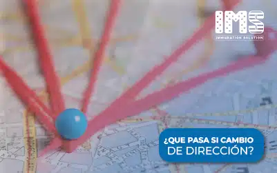 ¿Qué pasa si cambio de dirección? 
